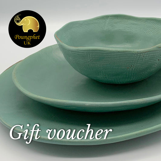 Poungphet Ceramics gift voucher