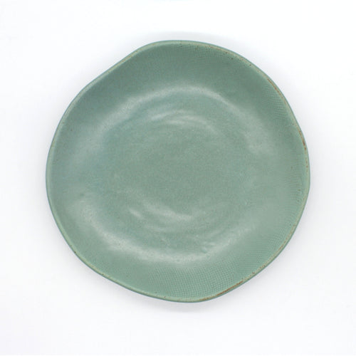 Overhead view of side plate from our Paetai collection.