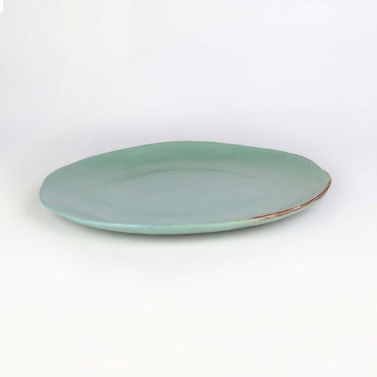 Side view of dinner plate from our Paetai collection.