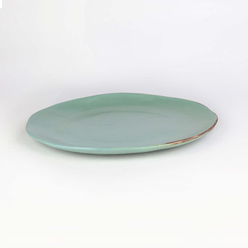Side view of dinner plate from our Paetai collection.